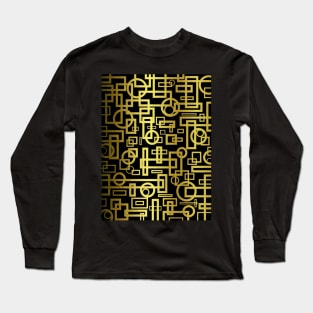 Geometric Layers Long Sleeve T-Shirt